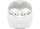 Auriculares True Wireless - JBL Tune Flex 2, 48 h Autonomía, IP54, Cancelación de ruido, Ergonómico, Blanco