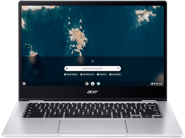 Portátil - Acer Chromebook Spin 314 CP314-1HN-C39X, 14" Full-HD, Intel® Celeron® N4500, 8GB RAM, 128 GB eMMC, UHD Graphics, Google Chrome OS