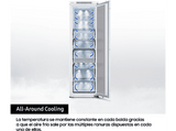 Congelador vertical - Samsung BRZ22700EWW/EF, 218 l, 177.5 cm, No Frost, AI Energy Mode, Wifi,Blanco