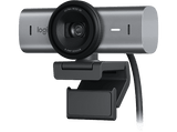 Webcam - Logitech MX Brio, Ultra HD 4K, Corrección de iluminación automática, Autoencuadre, Micrófonos/reducción de ruido, Tapa de privacidad, Negro