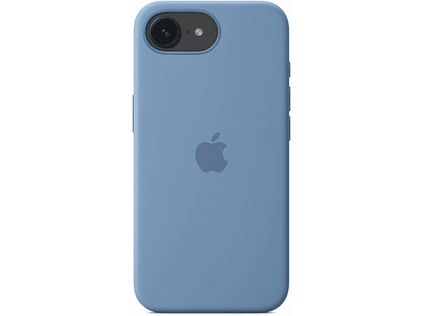 Apple Funda de silicona para el iPhone 16e, Azul invierno