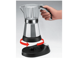 Cafetera tradicional - De Longhi MKM 6 ALICIA, Hasta 6 tazas, Tapa transparente, Transparente