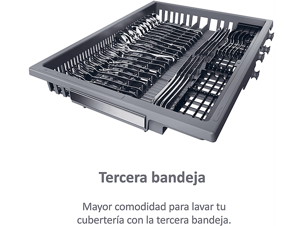 Lavavajillas - Haier I-Pro Shine Series 5 XF1C3TB1FX, 11 servicios, 8 programas, 45 cm, Motor Inverter, Wi-Fi, Inox