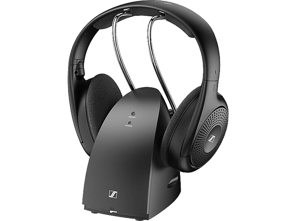 Auriculares - Sennheiser RS 120 W, Diadema, Para TV, Bluetooth, 20 h, Negro