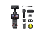 Cámaras deportivas - Insta360 Luna Ultra Creator Bundle, 8K, 240 min Autonomía, Apertura F1.8, Sensor CMOS 1/1.3, Negro
