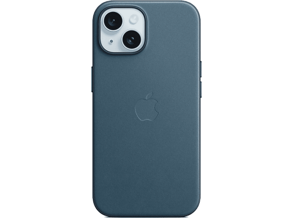 APPLE Funda de trenzado fino con MagSafe para iPhone 15, Azul pacífico