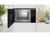 Microondas con grill integrable - Balay 3CG4175G3, 900 W, 5 niveles, 25 l, Limpieza Hidrolítica, Control deslizante, Negro Grafito
