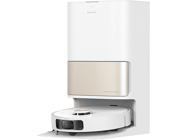 Robot aspirador - Dreame L10s Plus Ultra Heat, 7000 Pa, 220 min Autonomía, Eleva las Mopas 10.5 mm, Blanco