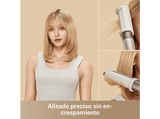 Moldeador - Dreame Air Style, 5 en 1, 1200W, Secado rápido, Alisa, da volumen, rizos y acabado liso, Gold Titanium