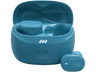 Auriculares True Wireless - JBL Tune Buds 2, 48 h Autonomía, IP54, Cancelación de ruido, Ergonómico, Turquesa