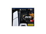 Consola - Sony PS5 Slim Digital Edition, 1 TB SSD, 4K, 1 mando, Chasis D, Blanco + Código de descarga de juego Call Of Duty: Black Ops 6