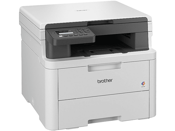 Impresora multifunción - Brother DCP-L3520CDWE, Láser a color, 18 ppm, A4, 600 x 2400 DPI, WiFi, Blanco