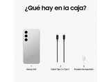 Móvil - Samsung Galaxy S24, Marble Gray, 128GB, 8GB RAM, 6.2 FHD+, Exynos 2400, Android 14, 4000 mAh