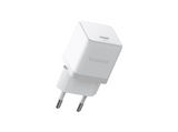 Cargador de pared - Baseus PALM, 30W, Kit con cable 60W y 100 cm, Carga ultrarrápida, Control de temperatura, Universal, Blanco