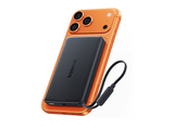 Powerbank - Baseus PicoGo AM52, 10000 mAh, Cable Tipo-C, 45W, Compatible con MagSafe, Carga rápida magnética Qi2.2, Negro