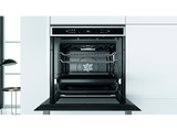 Horno a vapor - Whirlpool W6 OS4 4S1 P, Multifunción, Pirolítico, 73 l, 59.5 cm, tecnología 6th SENSE, Acero inoxidable y negro