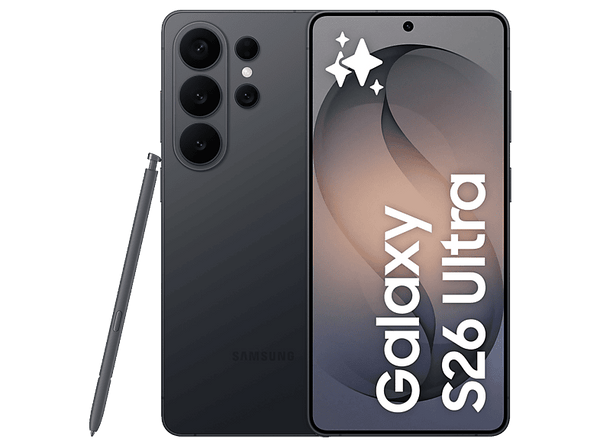 Móvil - Samsung Galaxy S26 Ultra, Negro, 512 GB, 12 GB RAM, 6.9" QHD+, Qualcomm Snapdragon 8 Elite Gen 5, 5000 mAh, Android 16