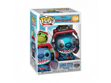 Figura Funko Pop! - Plus Lilo y Stitch: Stitch (Gamer), 10 cm, Efecto metálico, Vinilo