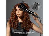 Secador - Cecotec AirLisse 6in1 iTwerk Platinum, Infrarrojos, Placas vibratorias, Función plasma, 3 modos, 6 accesorios, Platinum