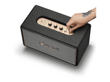 Altavoz estéreo - Marshall Stanmore IV, 110W, 1 woofer clase D de 60W y 2 tweeters clase D de 25W, BT, AUX y RCA, Negro