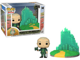Figura Funko Pop! - Movies: El Mago de Oz 85 Aniversario - El Mago de Oz con Ciudad Esmeralda, Vinilo