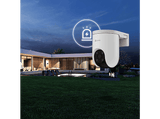Cámara de vigilancia IP - Ezviz H8C Pro, 3K, Función de visión nocturna, WiFi, Cobertura Panorámica 360º, Detección de forma Humana, Blanco