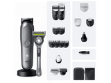 Afeitadora multifunción - Braun Todo En Uno Series 9 AIO9540, Kit 20 En 1, Láminas ProBlade, Modo BodyGentle, Autosense, Wet&Dry Gris