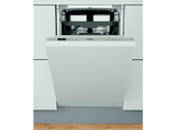 Lavavajillas integrable - Whirlpool WSIC 3M27 C, 10 servicios, 5 programas, 44.8 cm de ancho, FlexiSpace, Tecnología 6th SENSE, Sin panelar