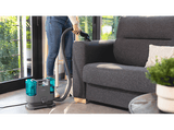 Aspirador sin bolsa - Cecotec Conga PopStar 3000 CarpetClean, Tapicerías, 3en1, 400 W, Depósito 1.2 L, Depósito agua sucia 0.5L, Dark