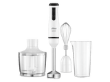 Batidora de mano - Ufesa Pulsar Delux Max, 600 W, Totalmente variable, Blanco