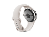 Smartwatch - Google Pixel Watch 4, AMOLED, 45 mm, Correa S-L, Aluminio 100% reciclado, Con Gemini, Plata/Porcelana