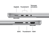 Apple MacBook Pro (2026) 14 Liquid Retina XDR, Chip M6 Apple, CPU 12 núcleos, GPU 12 núcleos, 24GB RAM, 1TB SSD, Negro espacial, Sin cargador