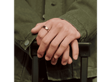 Anillo inteligente - Oura Ring 5, Talla 10, Hasta 9 días autonomía, Bluetooth, 50 métricas de salud, Titanio, Oro