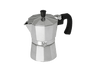 Cafetera tradicional - Jata  Cca3, Aluminio, 3 Tazas, Apto para Vitro, Gas y Eléctrica, Asa Ergonómica, Plata