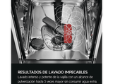 Lavavajillas - AEG FFB75717PM, 14 servicios, 9 programas, 60 cm, Tercera bandeja, AirDry, Inox Antihuellas