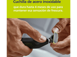 Barbero - Philips OneBlade Pro QP6506/15, Peine-guía ajustable 5 en 1, Uso seco/húmedo, Tecnología seguimiento de contornos, 90 min