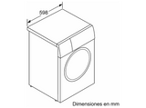 Lavadora carga frontal - Balay 3TS390B, 9 kg, 1200 rpm, 14 programas, Blanco
