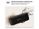 Altavoz inalámbrico - LG Bounce, 40 W, Bluetooth, Autonomía 30h, Resistencia agua IP67, Conexión Auracast, Negro