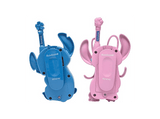 Walkie Talkie - Lexibook Stitch & Angel, 2 canales, Clip para cinturón, Multicolor