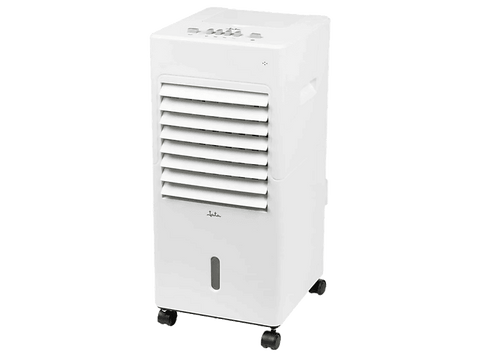 Climatizador evaporativo - Jata JVAC2003, 65 W, 3 Velocidades, 6L, Asa de transporte, Flujo de aire: 369 m3/h, Blanco