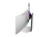Monitor gaming - Samsung Odyssey G9 LS49DG954SUXEN, 49  DQHD, 240 Hz, 0.03 ms, OLED, FreeSync, Pantalla Curva, Altura ajustable, Plata