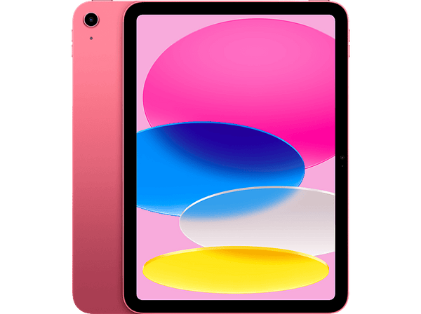 Apple iPad (2022 10ªgen), 256 GB, Rosa, WiFi, 10.9", Retina, Chip A14 Bionic, iPadOS 18