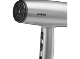 Secador - BaByliss Cosmos, 2100 W, 3 Niveles Temperatura, 2 Velocidades, Difusor incluido, Aire Frío, Plata
