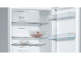 Frigorífico combi - Bosch KGN36VLDB, Total no frost, 186 cm, 326 l, VitaFresh, Acero mate antihuellas