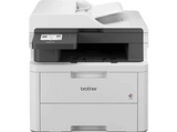 Impresora multifunción - Brother MFC-L3740CDWE, Láser a color, 18 ppm, Wi-Fi, Inpresión doble cara, Blanco