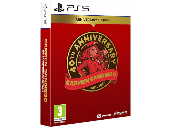 PS5 Carmen Sandiego 40th Anniversary Edition