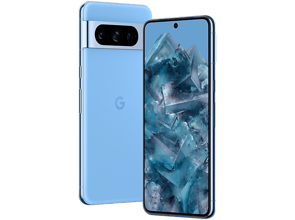 Móvil - Google Pixel 8 Pro, Celeste, 128 GB, 12 GB RAM, 6.7 " OLED LTPO a 489 ppp, Google Tensor G3, 5050 mAh, Android