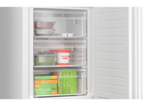 Frigorífico combi - Bosch KGN392WCF, Serie 4, No Frost,203 cm, 363 l, Multi Air Flow, Refrigeración "Súper", Blanco