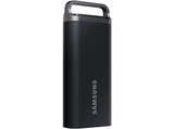 Disco duro SSD externo 4 TB - Samsung, T5 EVO, USB 3.2 Gen 1, SSD, 460 MB/s, Negro