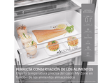 Frigorífico combi - Haier HDPW7620ANPK 2D 60 Series 7 Pro, No Frost, 205 cm, 409 l, Motor Inverter, Daylight, Inox